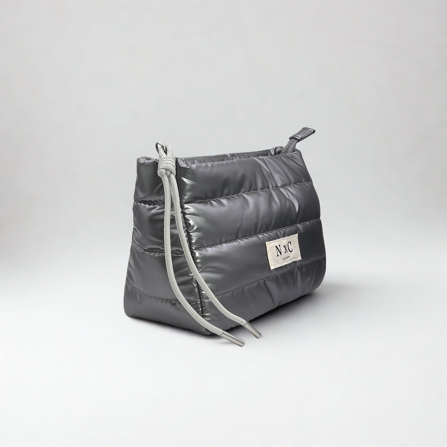 The NxC Puffer Travel Pouch in Graphite