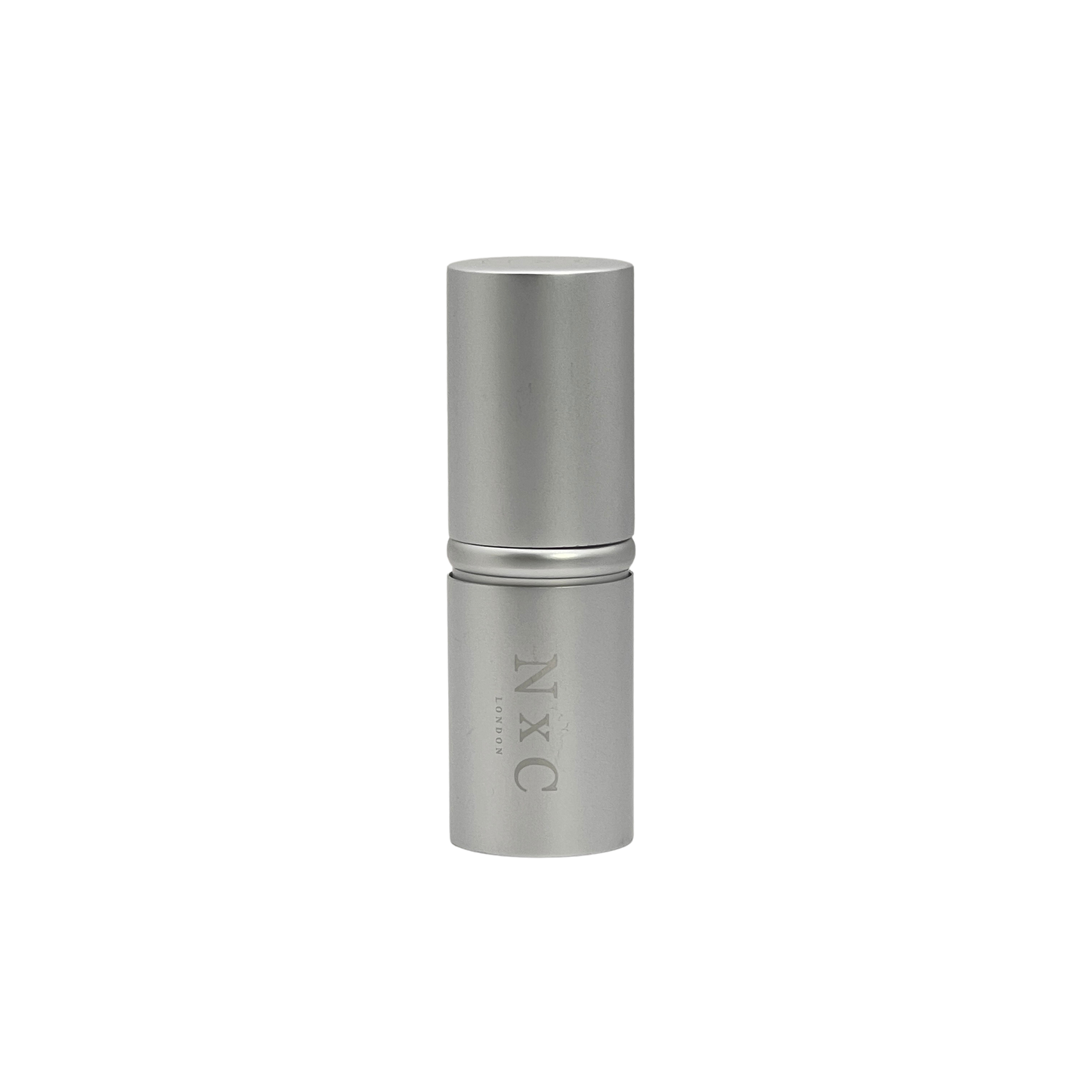 The NxC Retractable Kabuki Brush in Matte Silver