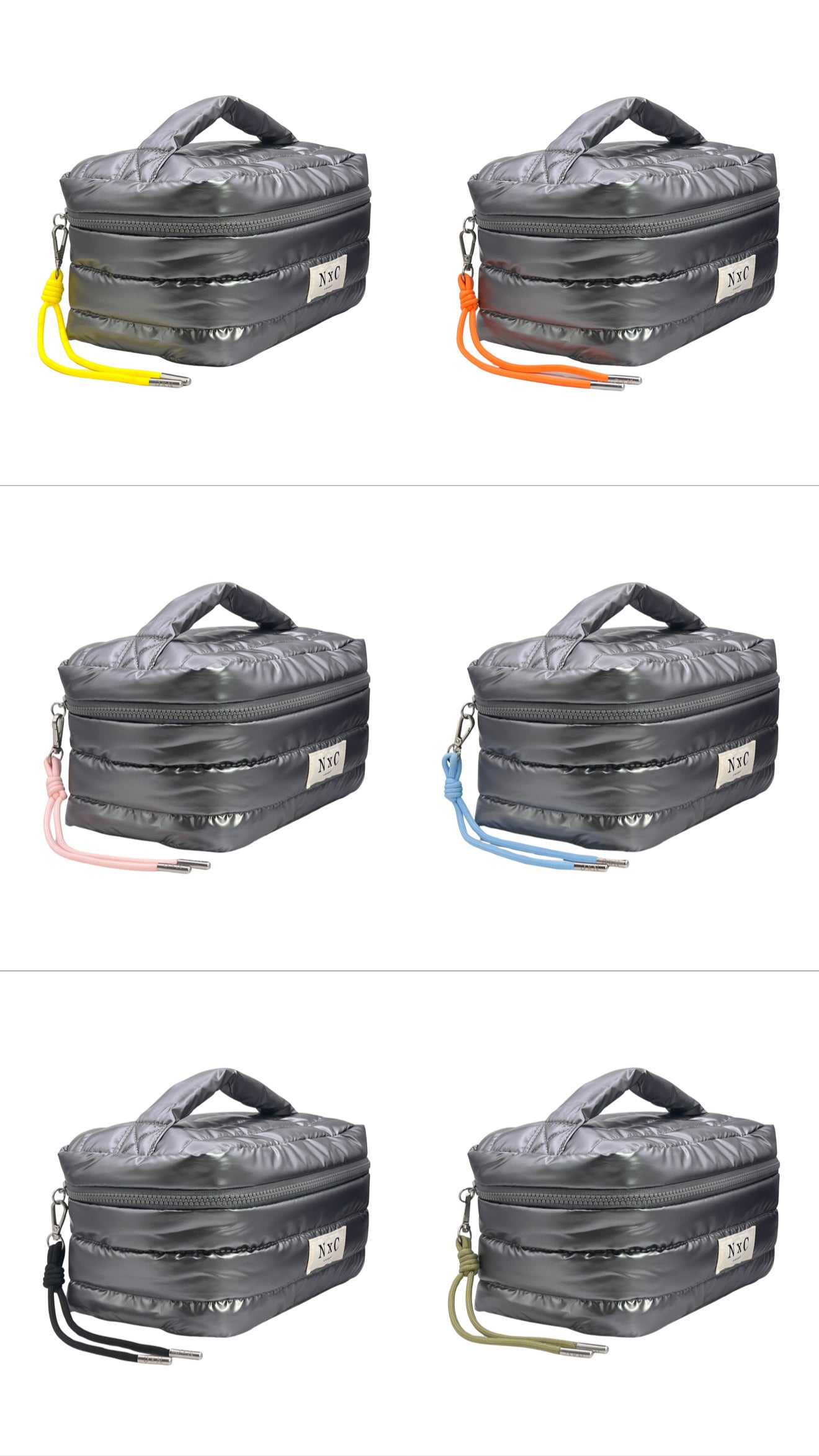The NxC Puffer Vanity in Graphite