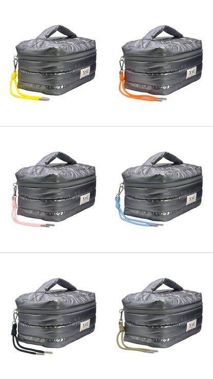 The NxC Puffer Vanity in Graphite