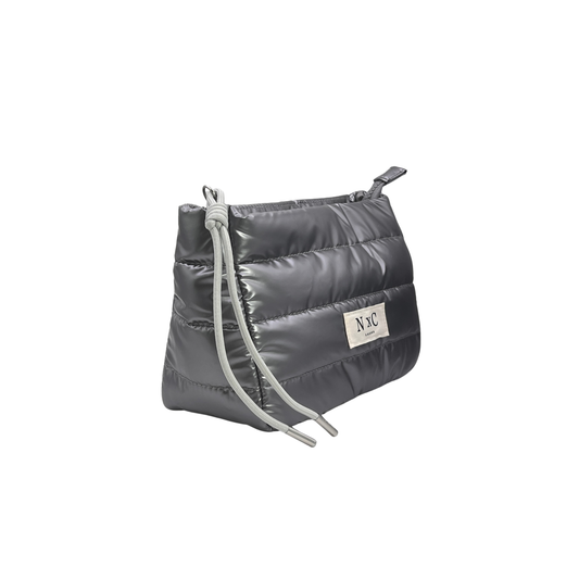 The NxC Puffer Travel Pouch in Graphite