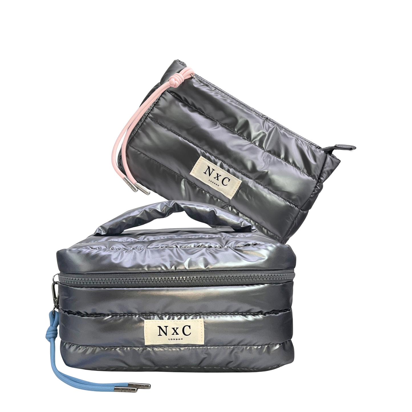 The NxC Puffer Travel Set in Graphite