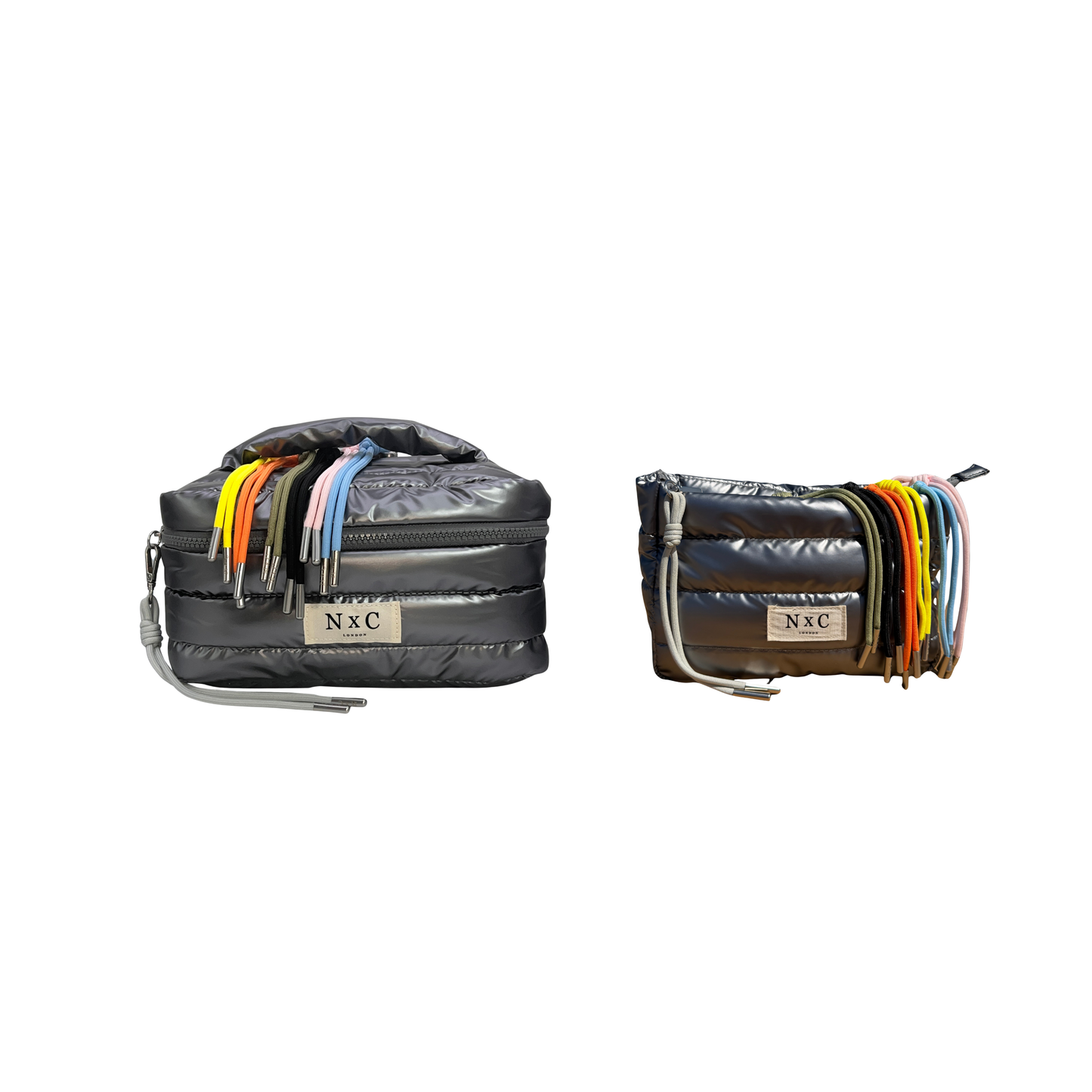 The NxC Puffer Travel Set in Graphite
