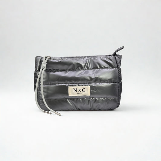 The NxC Puffer Travel Pouch in Graphite